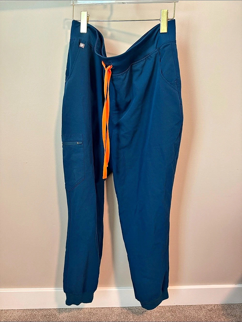 FIGS HW Zamora Jogger Pants Blue & Orange XXL
